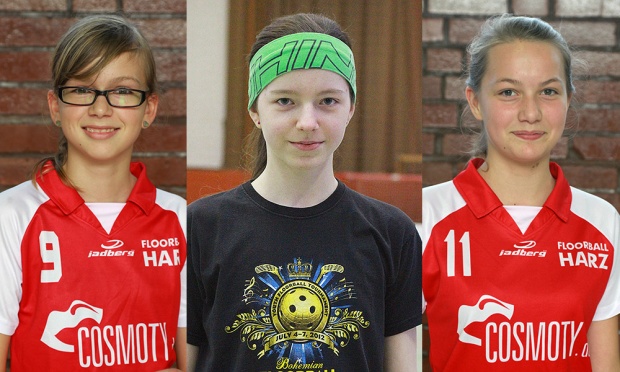 Marie Suske, Julia Diesner und Riana Mena König reisen nach Liberec zum Trainingslager der U19 Auswahl