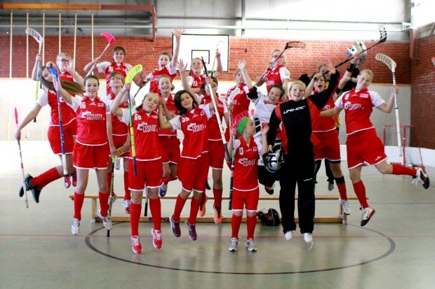 Die Damen der SG Floorball Harz freuen sich auf das Pokalheimspiel gegen Münster