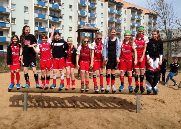 Die U14-Mädchen der Red Devils freuen sich auf die Deutsche Meisterschaft